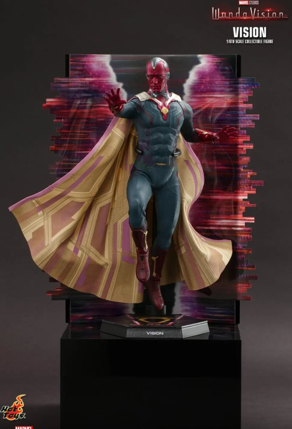 WandaVision - Vision, The Vision & The Scarlet Witch 1/6th Scale Hot Toys Action Figure Bundle (Set of 3)
