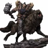 Warcraft - Blackhand Riding Wolf 10” Statue