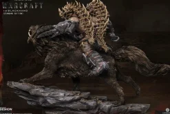 Warcraft - Blackhand Riding Wolf 10” Statue