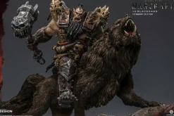 Warcraft - Blackhand Riding Wolf 10” Statue