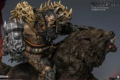 Warcraft - Blackhand Riding Wolf 10” Statue
