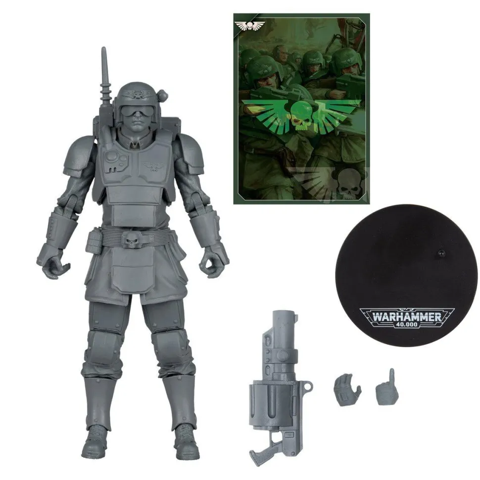 Warhammer 40,000 - Astra Militarum Kasrkin Artist Proof 7" Scale Action Figure
