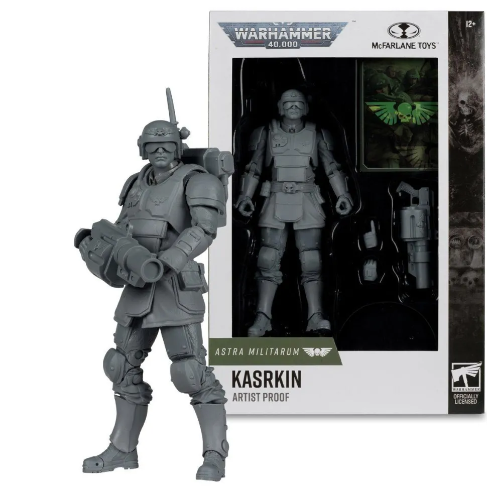 Warhammer 40,000 - Astra Militarum Kasrkin Artist Proof 7" Scale Action Figure