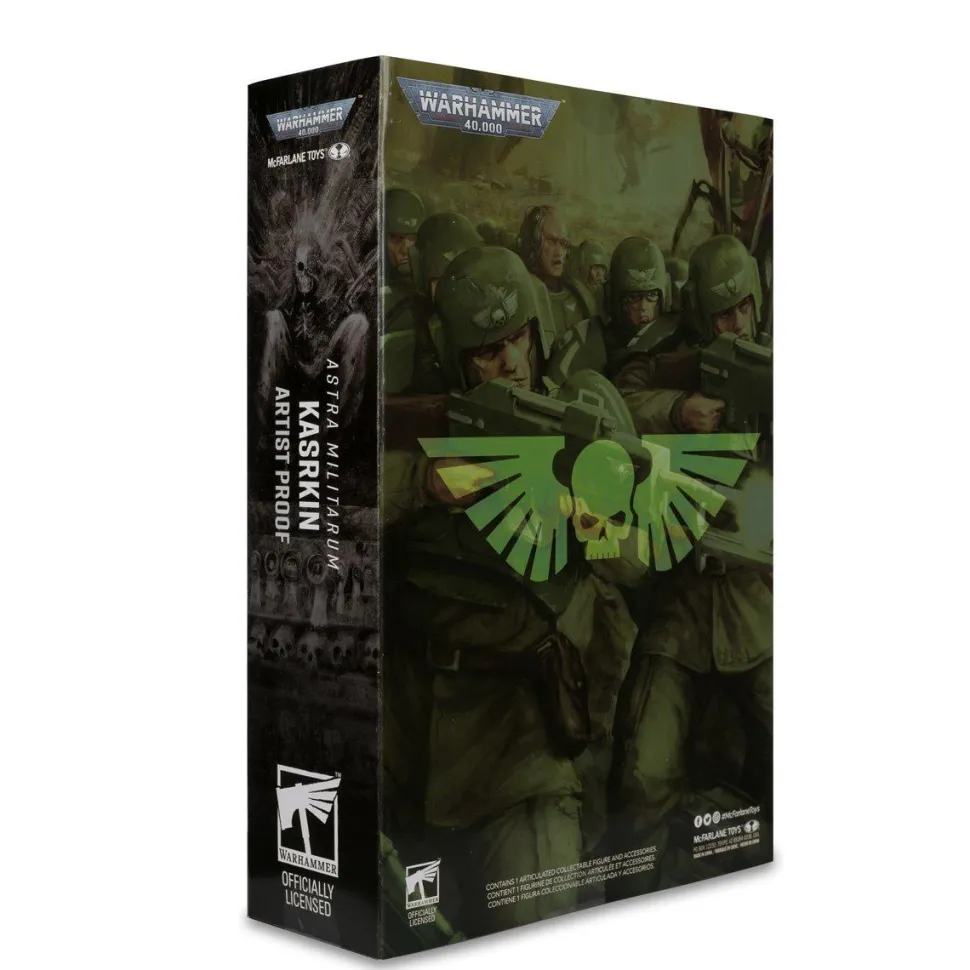 Warhammer 40,000 - Astra Militarum Kasrkin Artist Proof 7" Scale Action Figure