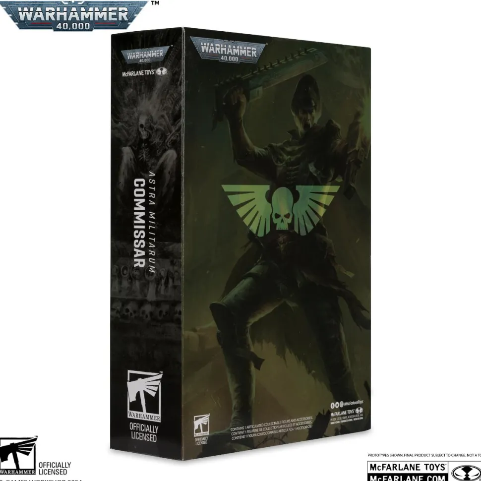Warhammer 40,000 - Astra Militarum Commissar 7" Scale Action Figure