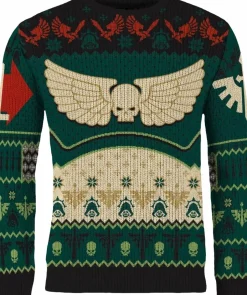 Warhammer 40,000 - Dark Angels Space Marine Christmas Crew Knit Jumper