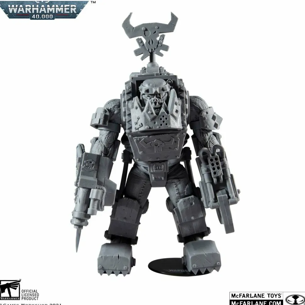 Warhammer 40,000 - Ork Meganob with Shooter Artist Proof MegaFig 7” Scale Action Figure