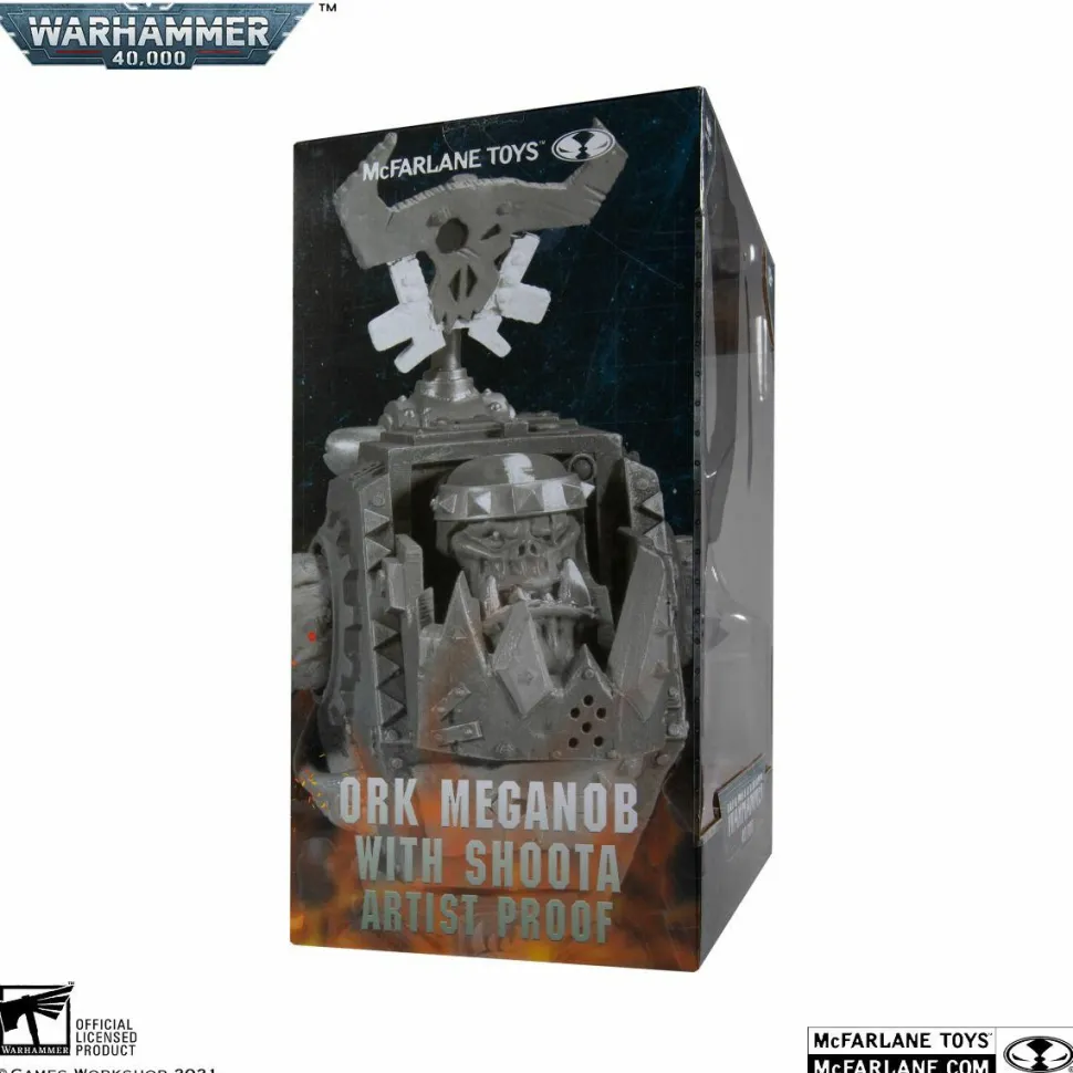 Warhammer 40,000 - Ork Meganob with Shooter Artist Proof MegaFig 7” Scale Action Figure