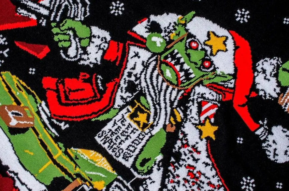 Warhammer 40,000 - Red Gobbo Knitted Throw Blanket