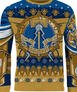 Warhammer - Age of Sigmar Stormcast Eternals Christmas Crew Knit Jumper