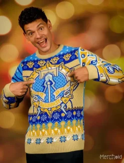 Warhammer - Age of Sigmar Stormcast Eternals Christmas Crew Knit Jumper