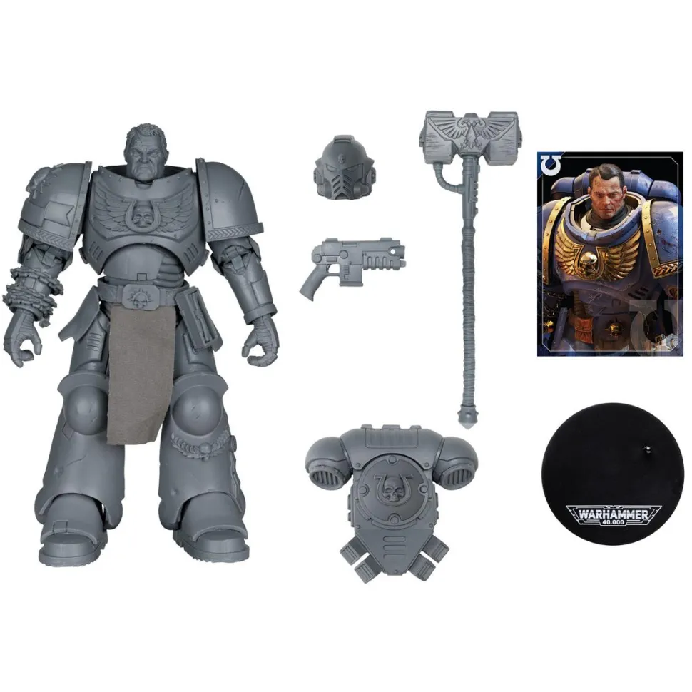 Warhammer 40,000: Space Marine 2 - Ultramarines Lieutenant Titus Artist Proof 7" Scale Action Figure