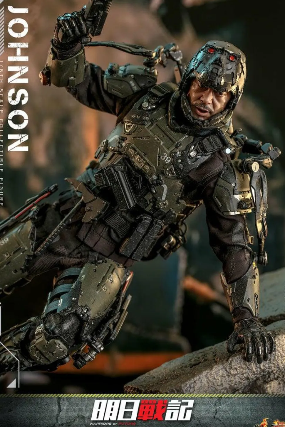 Warriors of Future (2022) - Commander Johnson 1/6th Scale Hot Toys Action Figure