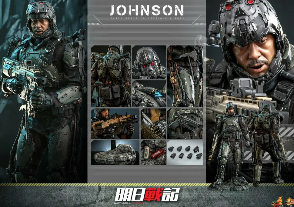 Warriors of Future (2022) - Commander Johnson 1/6th Scale Hot Toys Action Figure