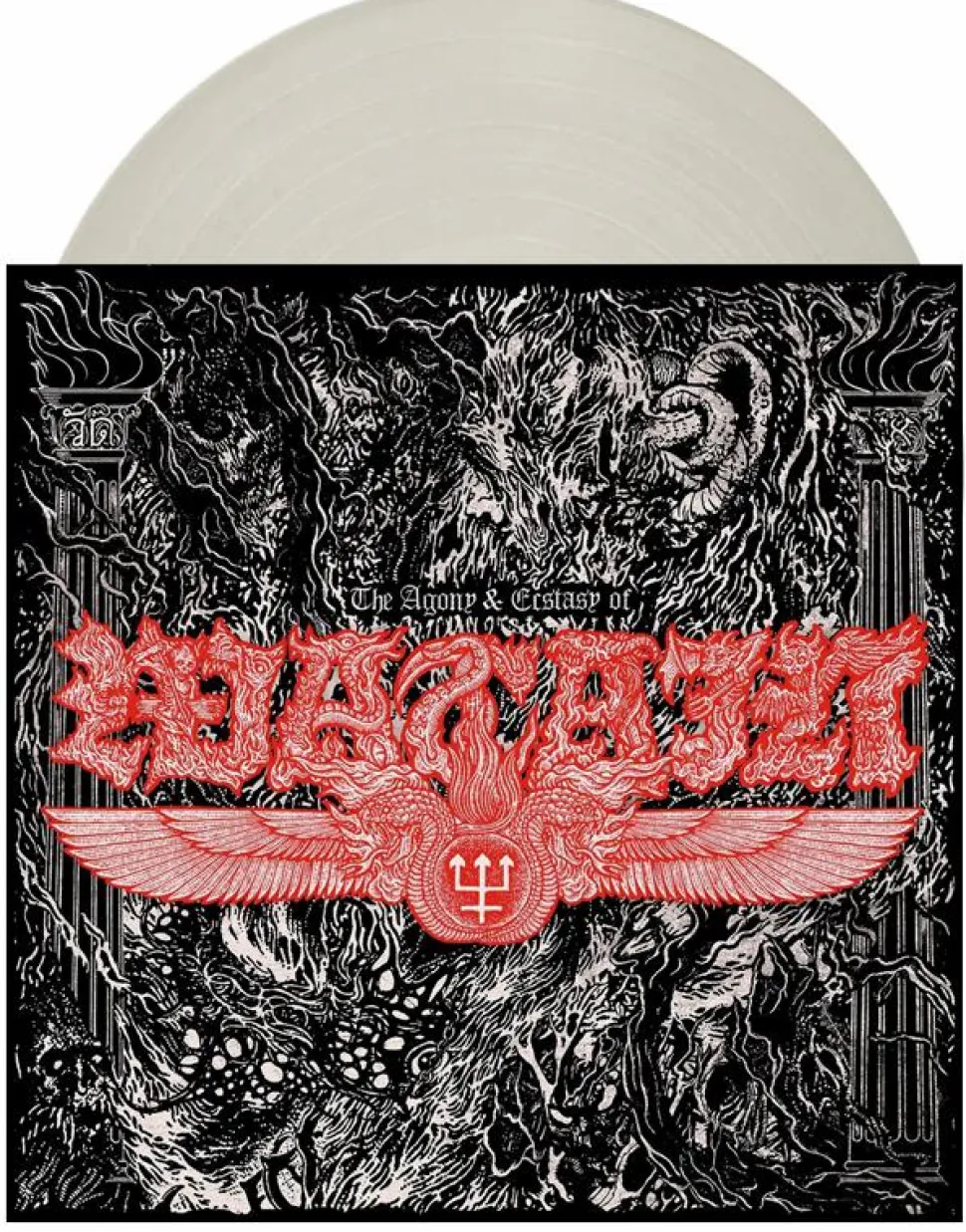 Watain - The Agony & Ecstasy of Watain LP Vinyl Record (Transparent Vinyl)