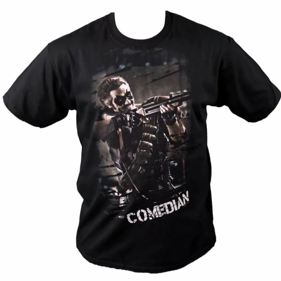 Watchmen - Comedian Black Male T-Shirt