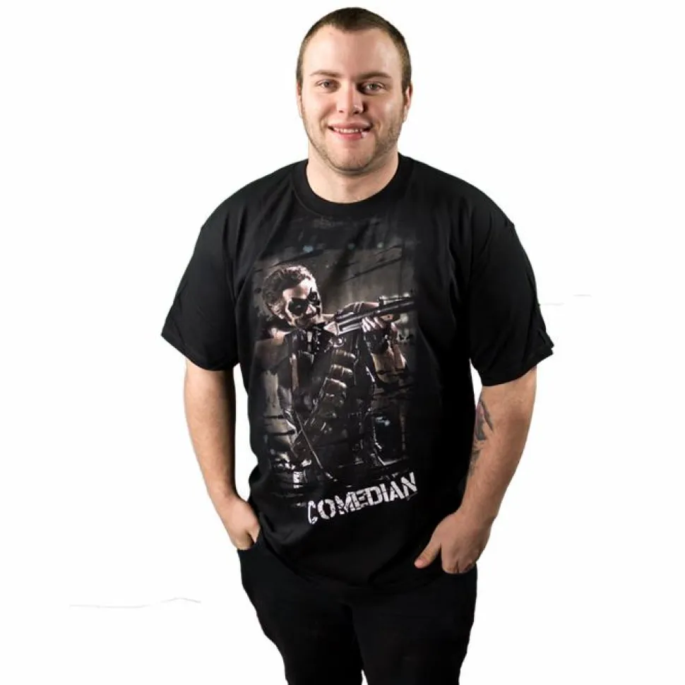 Watchmen - Comedian Black Male T-Shirt