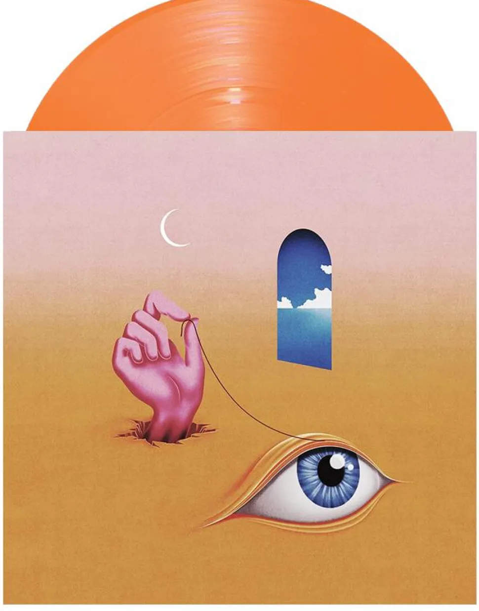 Wavves - Hideaway LP Vinyl Record (Indie Exclusive Tangerine Coloured Vinyl)