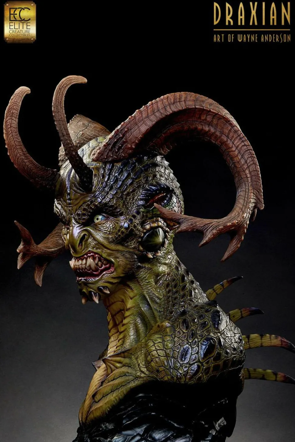 Wayne Anderson - Draxian 1:1 Scale Life Size Bust