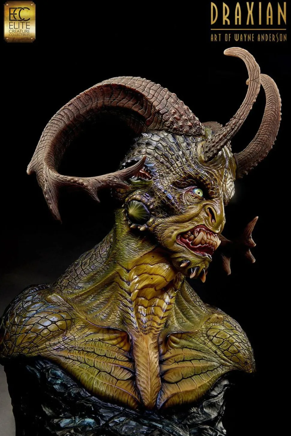 Wayne Anderson - Draxian 1:1 Scale Life Size Bust