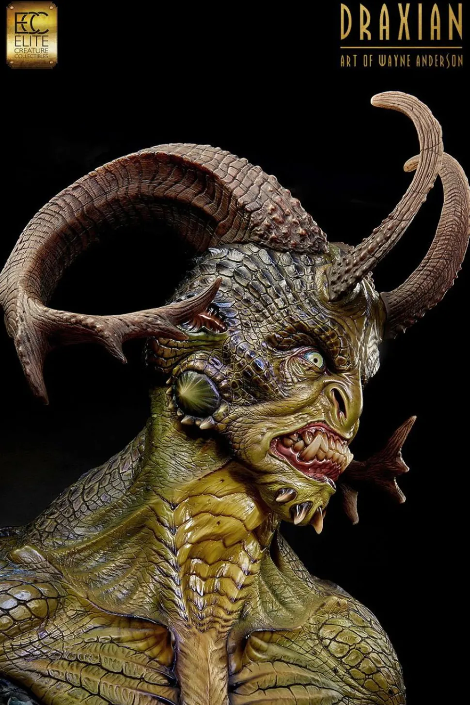 Wayne Anderson - Draxian 1:1 Scale Life Size Bust