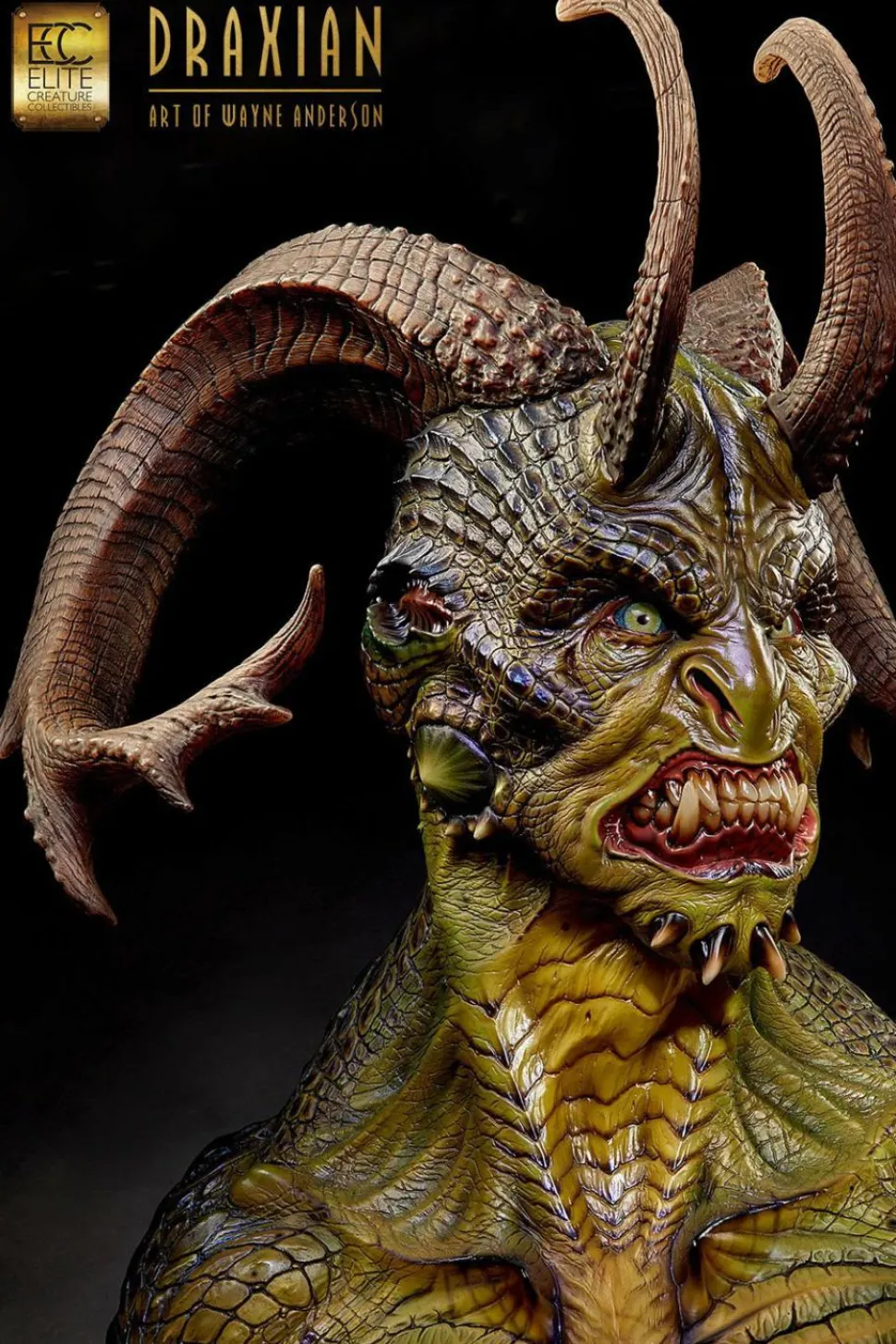 Wayne Anderson - Draxian 1:1 Scale Life Size Bust