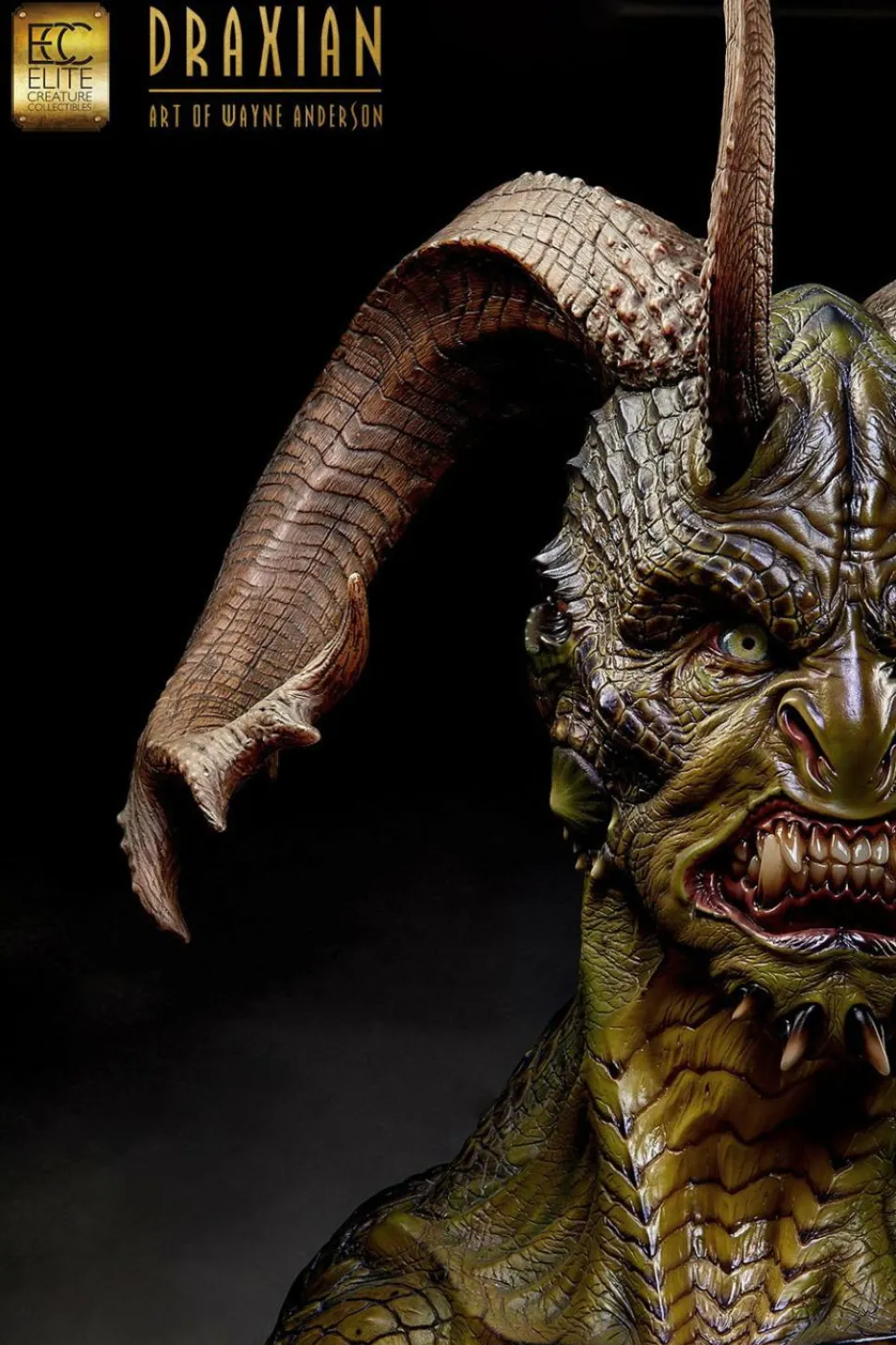 Wayne Anderson - Draxian 1:1 Scale Life Size Bust