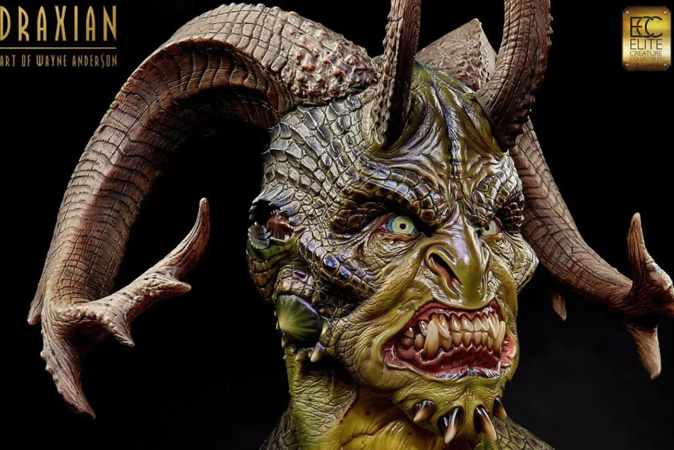 Wayne Anderson - Draxian 1:1 Scale Life Size Bust