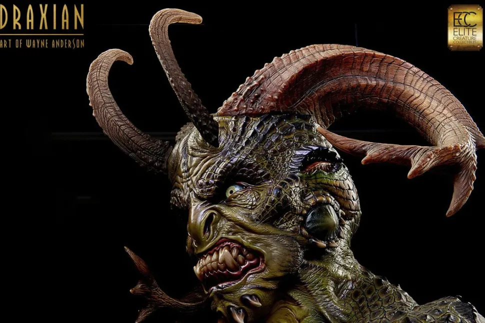 Wayne Anderson - Draxian 1:1 Scale Life Size Bust