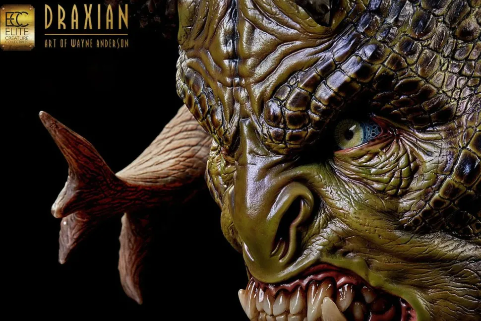 Wayne Anderson - Draxian 1:1 Scale Life Size Bust