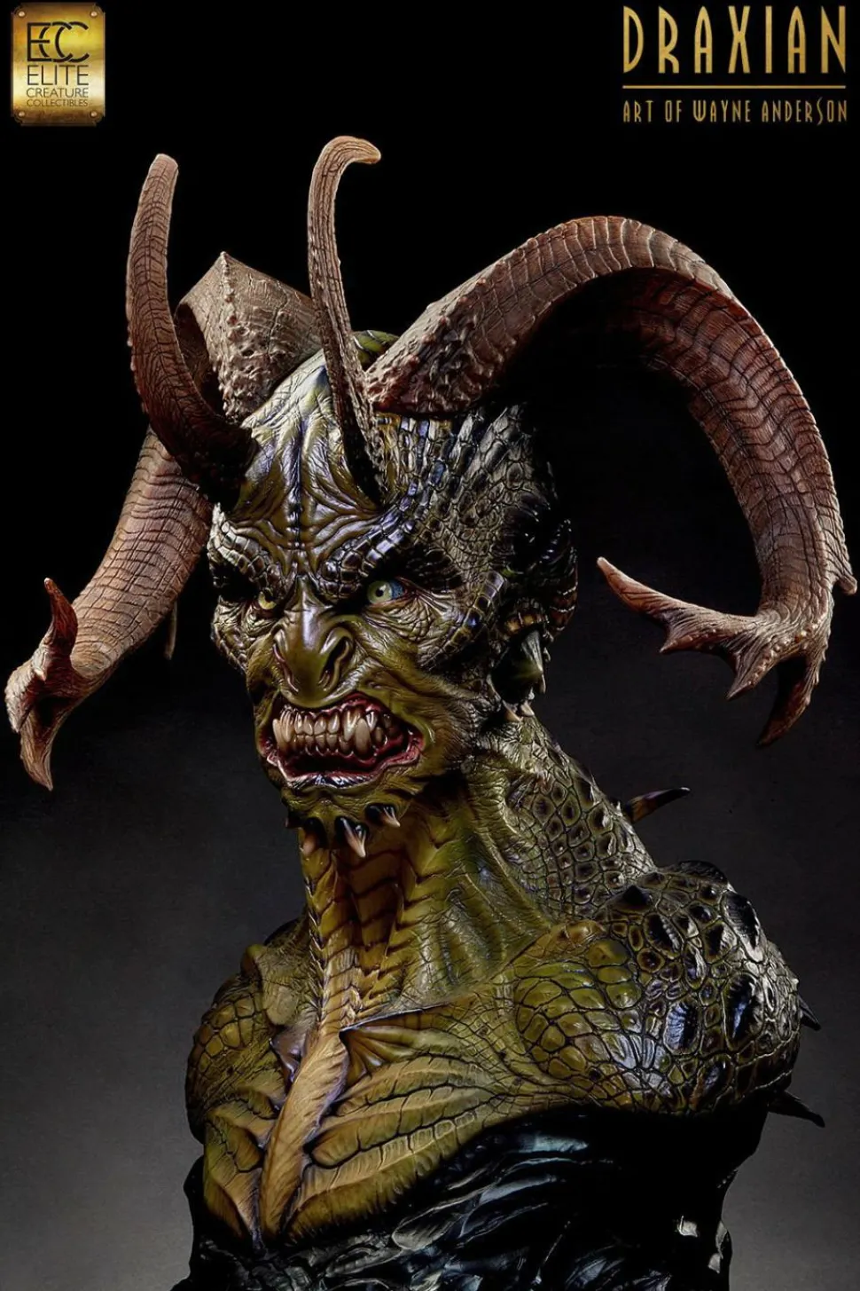 Wayne Anderson - Draxian 1:1 Scale Life Size Bust