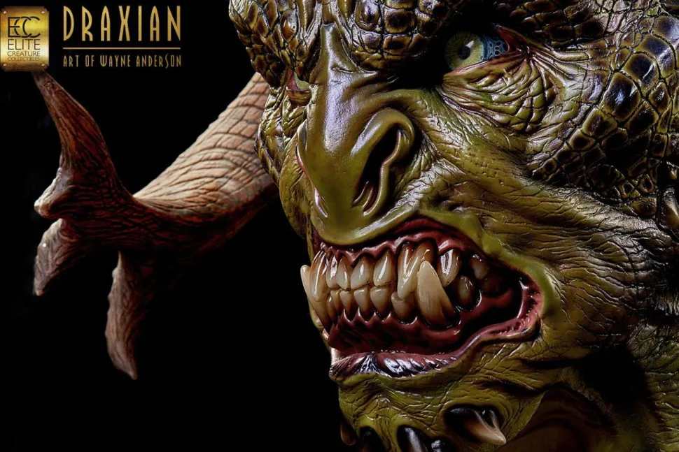 Wayne Anderson - Draxian 1:1 Scale Life Size Bust