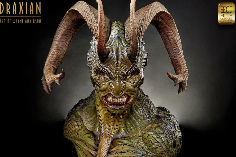 Wayne Anderson - Draxian 1:1 Scale Life Size Bust