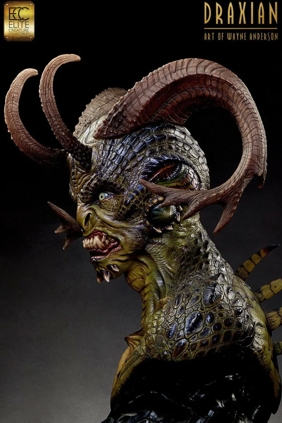 Wayne Anderson - Draxian 1:1 Scale Life Size Bust