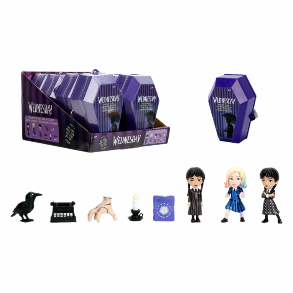 Wednesday (2022) - Metalfigs 2.5" Die-Cast Figure (Display of 8)