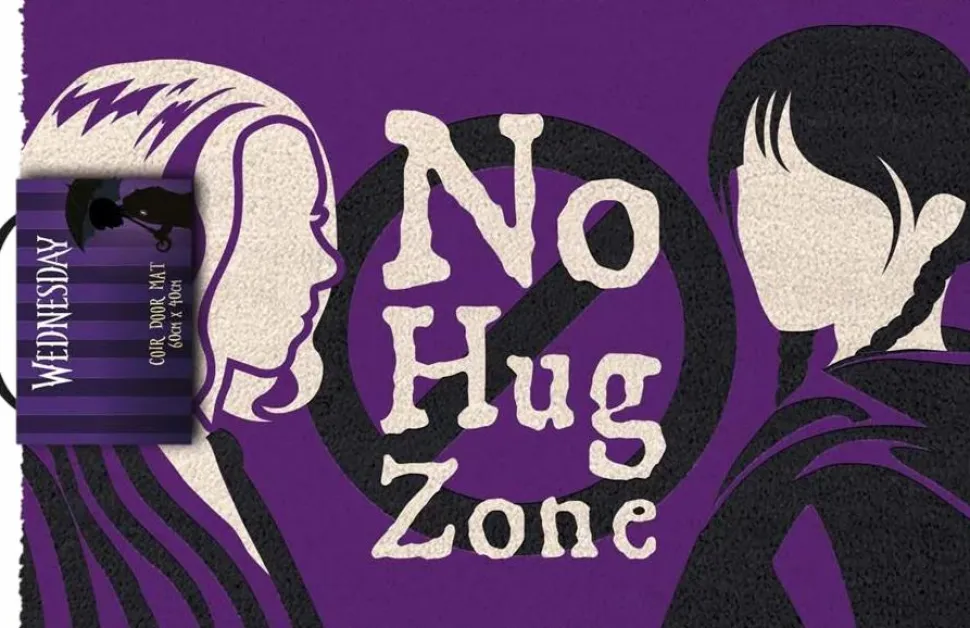 Wednesday (2022) - No Hug Zone Doormat