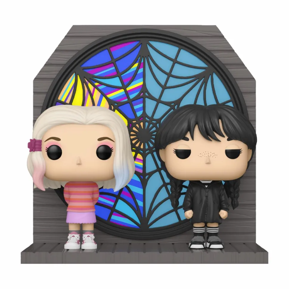 Wednesday (2022) - Wednesday & Enid Pop! Moment Vinyl Figure (2024 Summer Convention Exclusive)