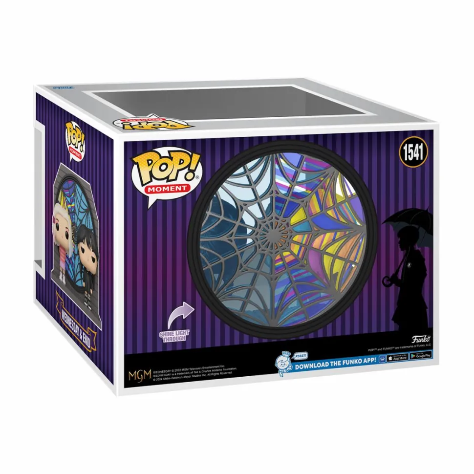 Wednesday (2022) - Wednesday & Enid Pop! Moment Vinyl Figure (2024 Summer Convention Exclusive)