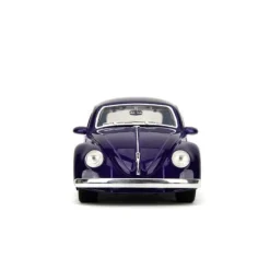 Wednesday (2022) - Wednesday Addams & Thing with Volkswagon Beetle Hollywood Rides 1/24th Scale Die-Cast Vehicle Replica