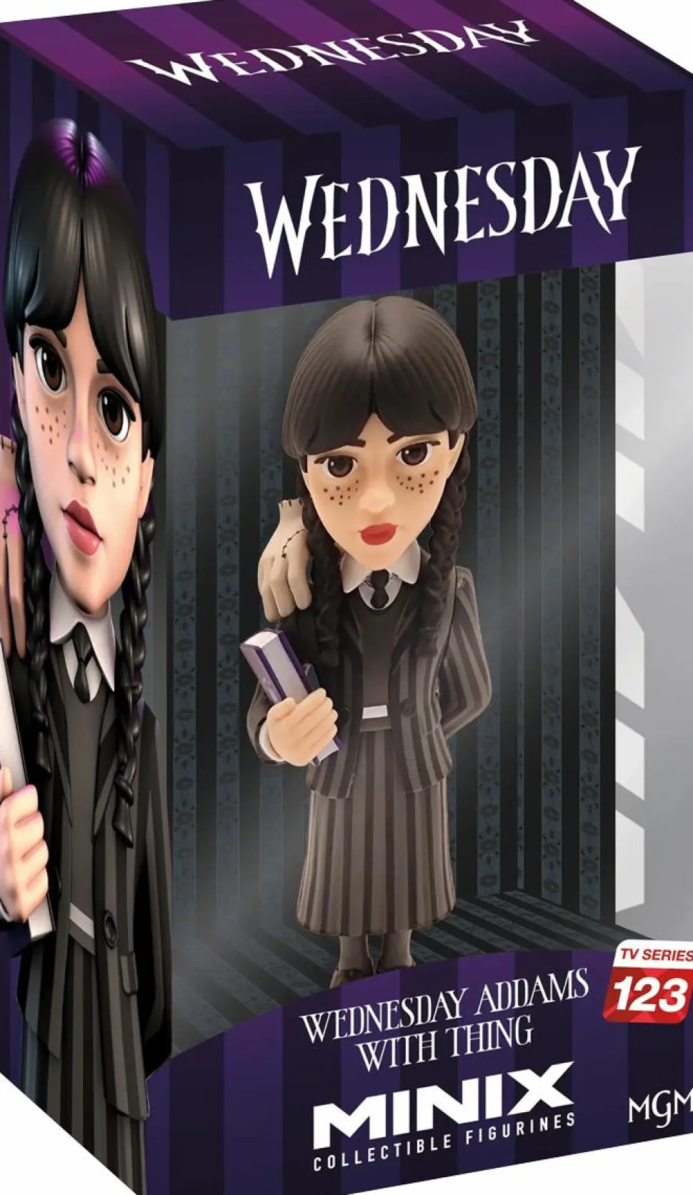 Wednesday (2022) - Wednesday Addams with Thing Minix 5" Vinyl Figure