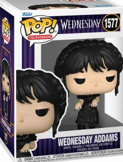 Wednesday (2022) - Wednesday Addams in Black Dress Pop! Vinyl Figure