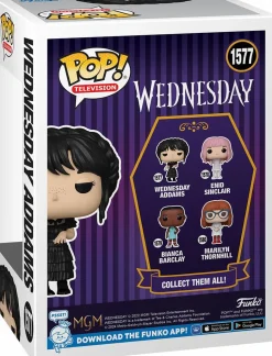 Wednesday (2022) - Wednesday Addams in Black Dress Pop! Vinyl Figure