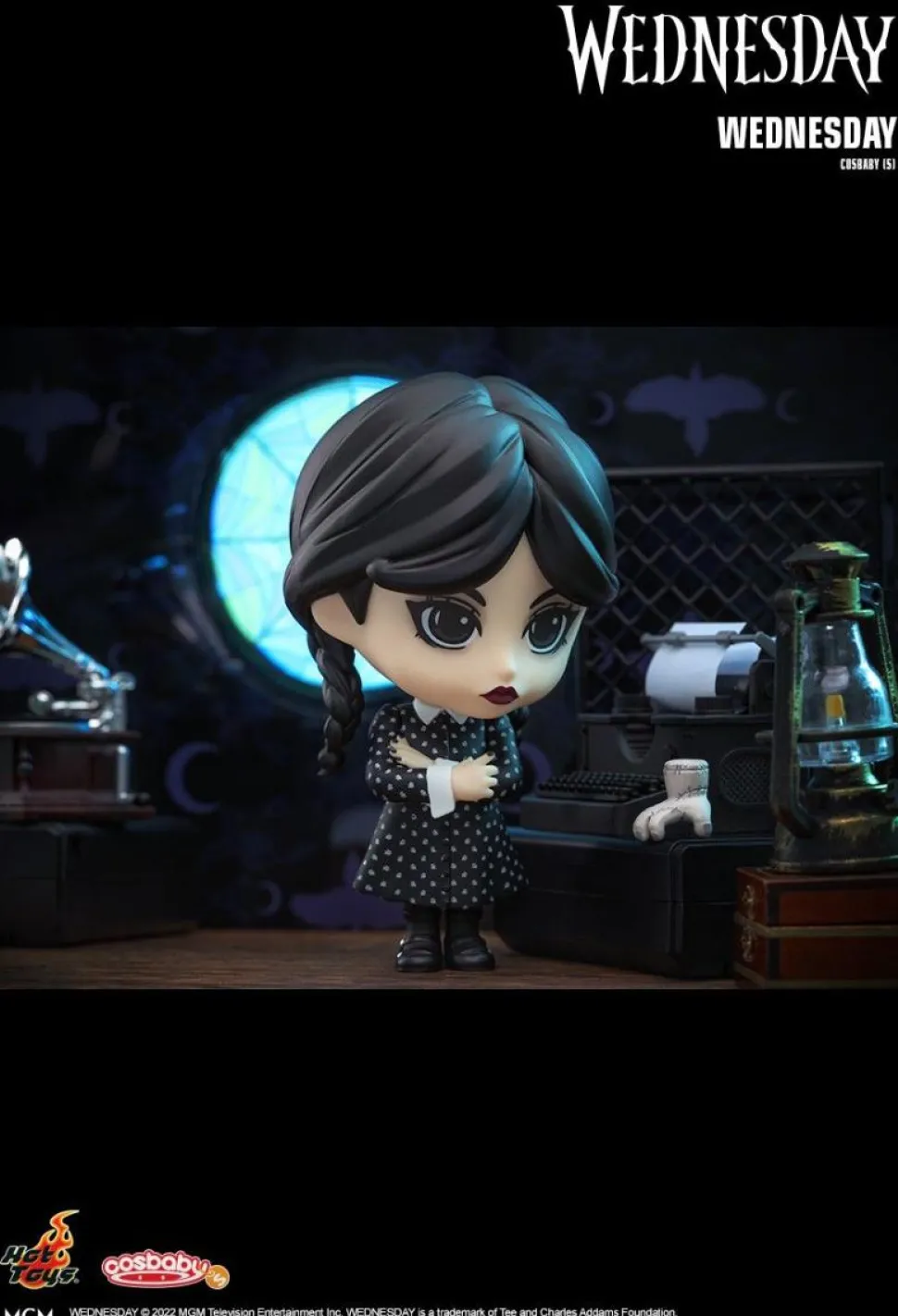 Wednesday (2022) - Wednesday Addams Cosbaby (S) Hot Toys Figure