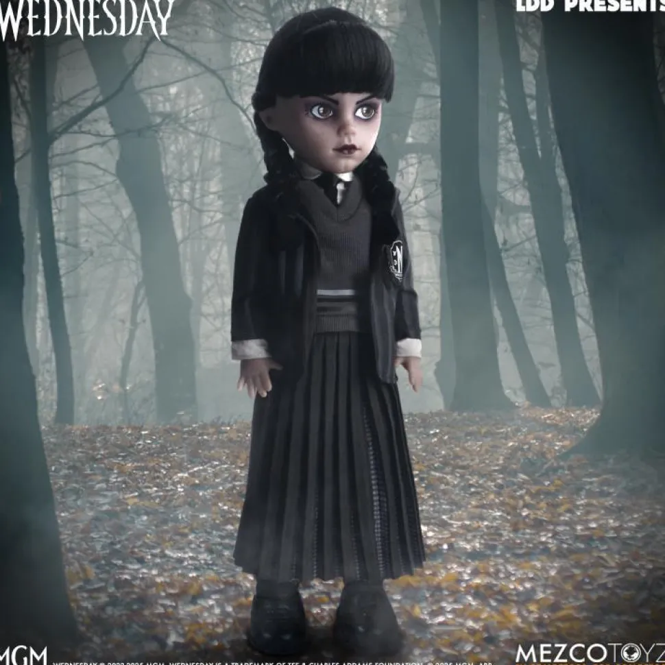 Wednesday (2022) - Wednesday Addams Nevermore Academy Uniform LDD Presents 10" Living Dead Doll