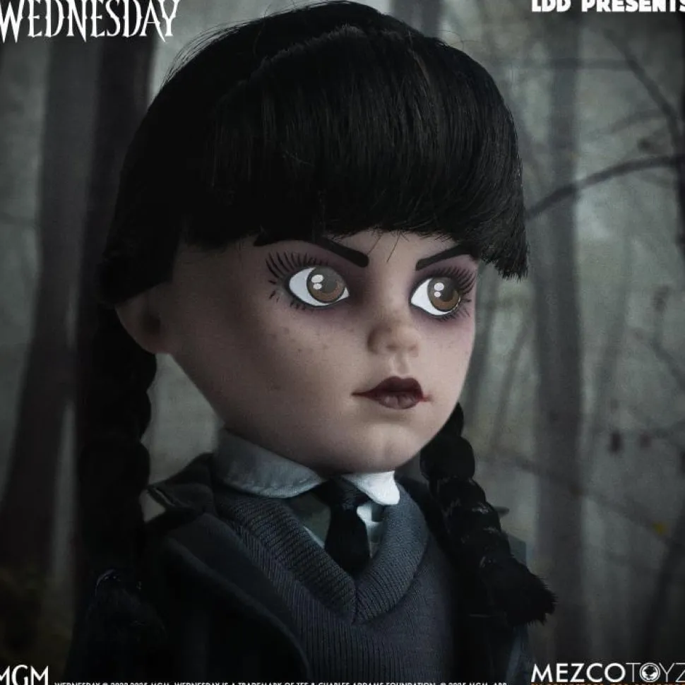 Wednesday (2022) - Wednesday Addams Nevermore Academy Uniform LDD Presents 10" Living Dead Doll