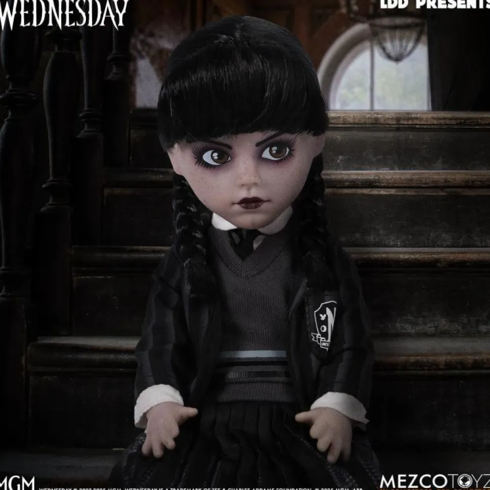 Wednesday (2022) - Wednesday Addams Nevermore Academy Uniform LDD Presents 10" Living Dead Doll