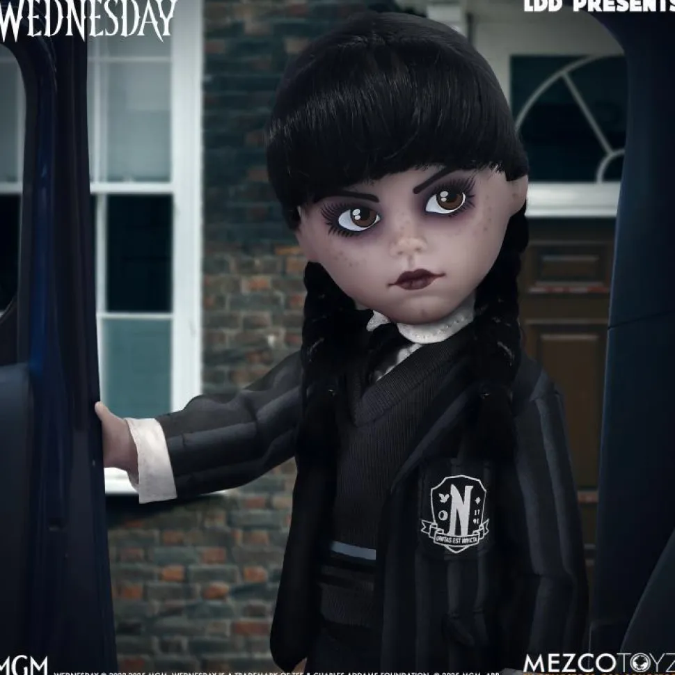 Wednesday (2022) - Wednesday Addams Nevermore Academy Uniform LDD Presents 10" Living Dead Doll