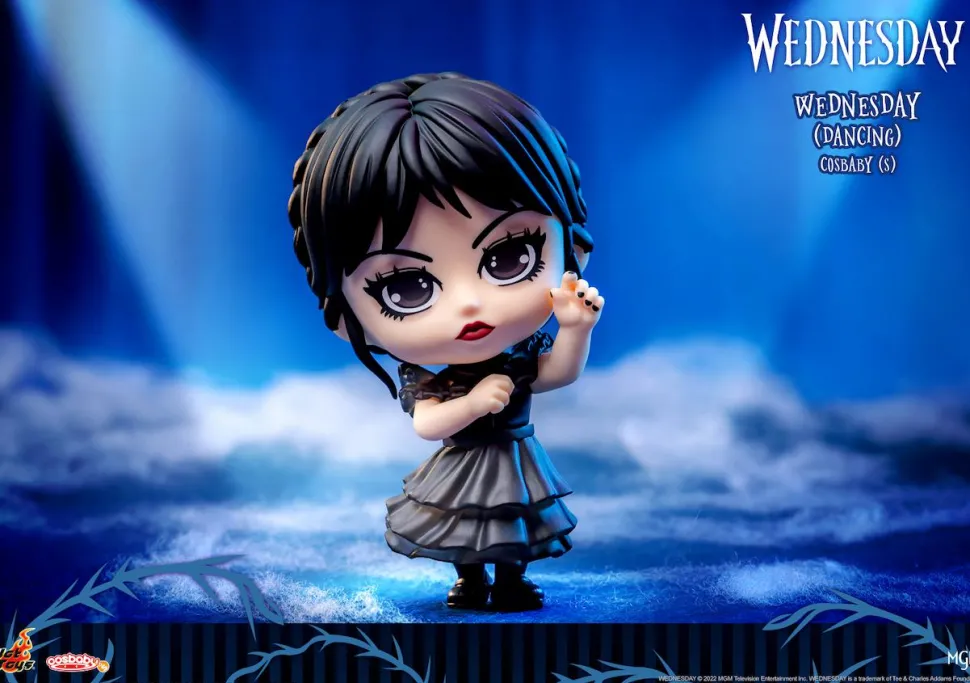 Wednesday (2022) - Wednesday Addams Rave'N Dance (Dancing Pose) Cosbaby (S) Hot Toys Figure