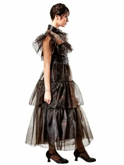 Wednesday (2022) - Wednesday Rave'N Dance Dress Deluxe Women's Adult Costume