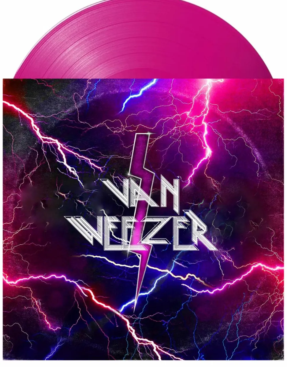 Weezer - Van Weezer LP Vinyl Record (Indie Exclusive Neon Pink Coloured Vinyl)